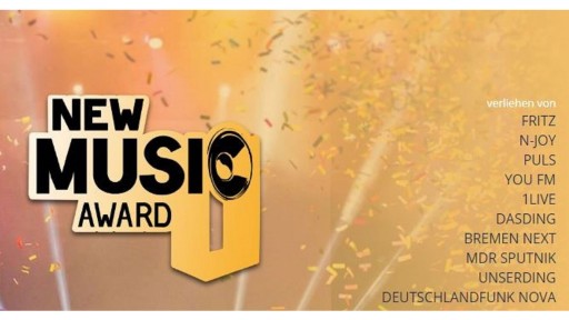 New Music Award Banner 